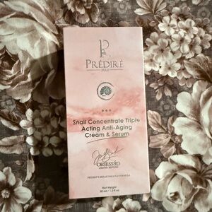 Snail Concentrate Triple Acting Anti-Aging Cream & Serum- Pink